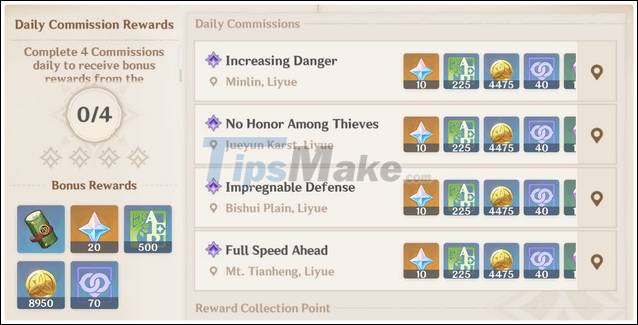 Tips to play Genshin Impact fastest level up Picture 4