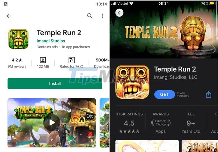 Addictive endless runner Temple Run 2 lands on Tizen Store - PhoneArena