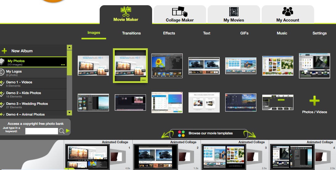Top 10 software to make videos from photos on the best computer Picture 13