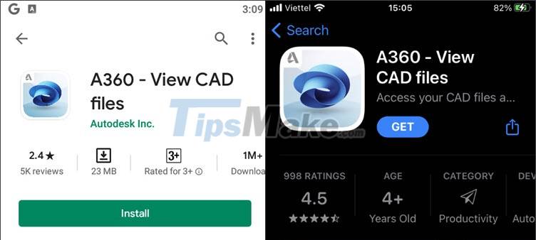 Top 5 applications to read DWG files on phones Picture 4