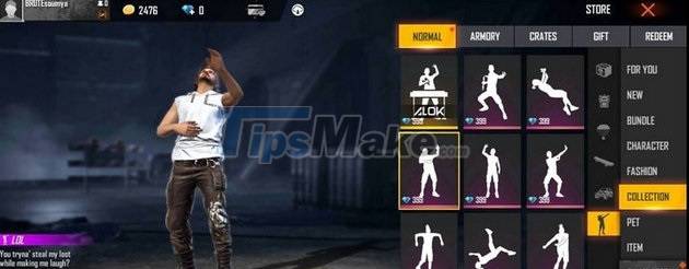 Top 5 most popular emotes in Free Fire Picture 2