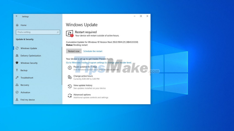 Turn off the computer when updating Windows? Is this good or not? Picture 4
