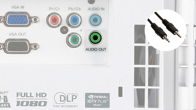 What connection ports do projectors usually have? Picture 10