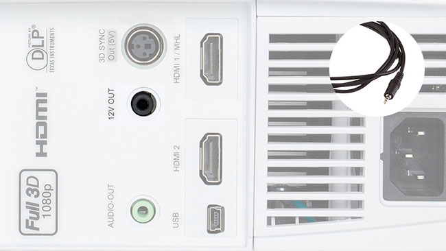 What connection ports do projectors usually have? Picture 13