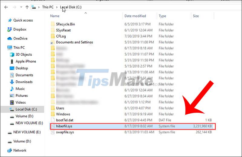 What is Hiberfil.sys? How to turn off Hibernate hibernation on Windows Picture 5