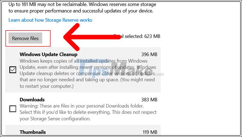 What is Temporary File? How to delete temporary files on windows computers Picture 6
