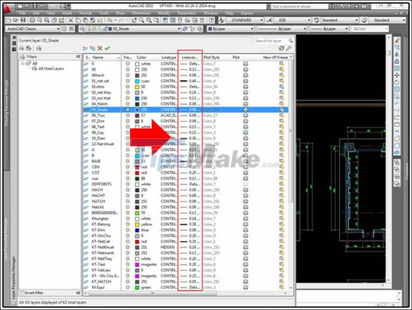 What is the size of A1 paper? How to select, print A1 in AutoCad Picture 11