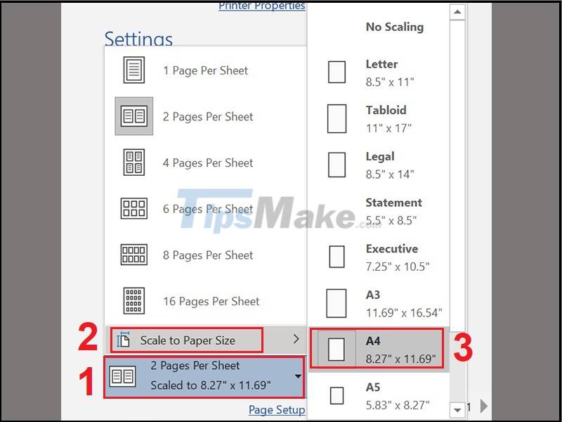 What is the size of A5 paper? How to select and print A5 paper in Word ...