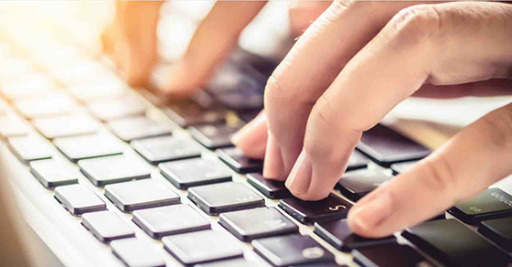 Instructions on how to type a computer super fast
