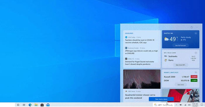 Steps To Turn Off News And Interests On Windows