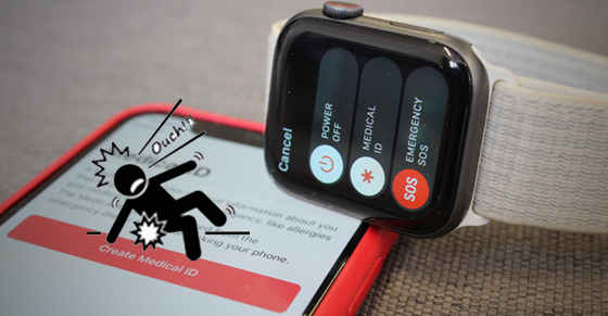 Steps to use fall detection on Apple Watch