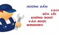 2 ways to fix the error can not boot into Windows