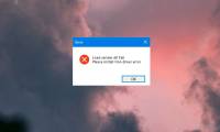 How to fix 'Load vender.dll Fail, Please install VGA driver error' error on Windows 10