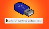 How to fix Unknown USB Device, Port Reset Failed error on Windows 11/10