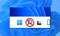 How to hide the search button on the Windows 11 taskbar