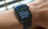 How to increase text size on Apple Watch