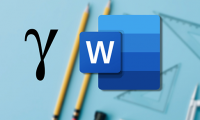 How to insert gamma symbol in Microsoft Office - Insert Special Mathematical Symbol in Microsoft Office