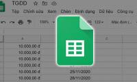 How to resize columns and rows in Google sheets