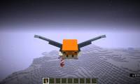 Instructions on how to fly in Minecraft with Creative or Survival mode