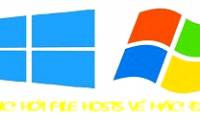 Instructions to restore the hosts file on Windows to default