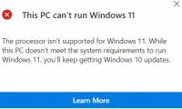 Microsoft continues to raise hardware requirements Windows 11: Requires 8th generation Intel chip, Ryzen 2000 or later