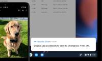 Nearby Share feature with many interesting things is available on Chromebooks