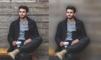 Steps to blur the background in Photoshop