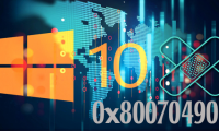 Steps to fix error 0x80070490 when updating Windows 10