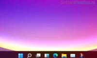 Steps to put the Taskbar on Windows 11 to the left like Windows 10