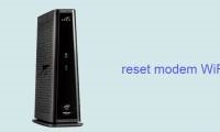 Steps to reset WiFi modem