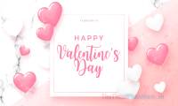The most beautiful Valentine card templates