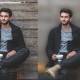 Photo of Steps to blur the background in Photoshop