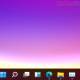 Steps to bring applications on the Taskbar on Windows 10 to the middle of the screen like Windows 11