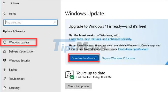 3 ways to update Windows 11 official version Picture 5