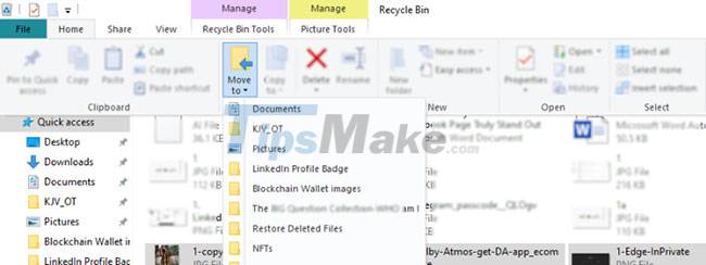 4 ways to recover files from Recycle Bin in Windows 10 Picture 5