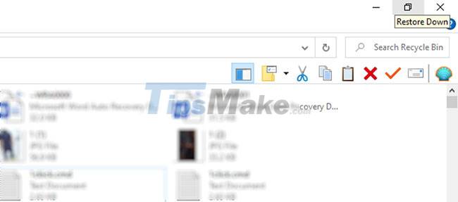 4 ways to recover files from Recycle Bin in Windows 10 Picture 8