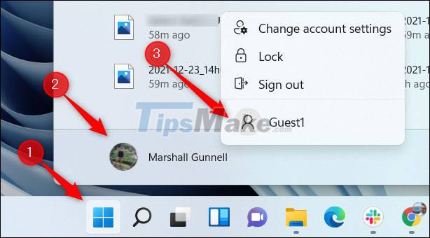 4 ways to switch user accounts on Windows 11 Picture 1