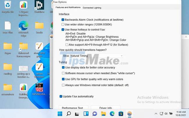 5 ways to get the most out of f.lux on Windows 10 Picture 7