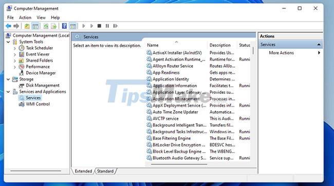 7 ways to open the Services application in Windows 11 Picture 4