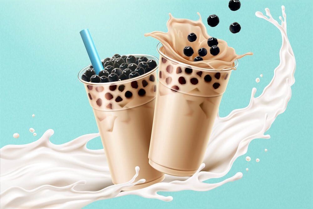 Beautiful Milk Tea Background, download Beautiful Milk Tea Background here Picture 14