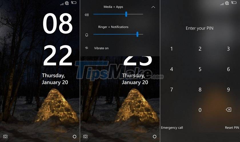 Close-up of Microsoft's canceled Andromeda operating system running on Lumia 950 Picture 2