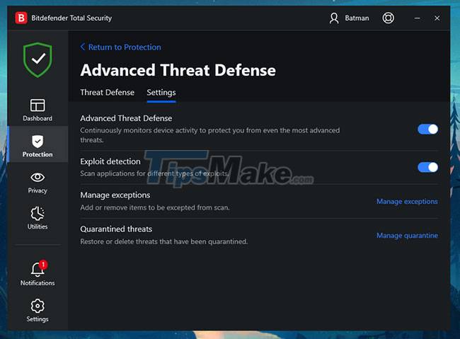 Compare Microsoft Defender and Bitdefender Picture 4