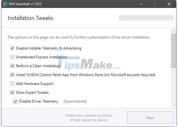 Customize NVIDIA driver settings with NVCleanstall Picture 10