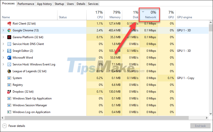 Fix high Ping error on Windows 10, 11 effectively Picture 4