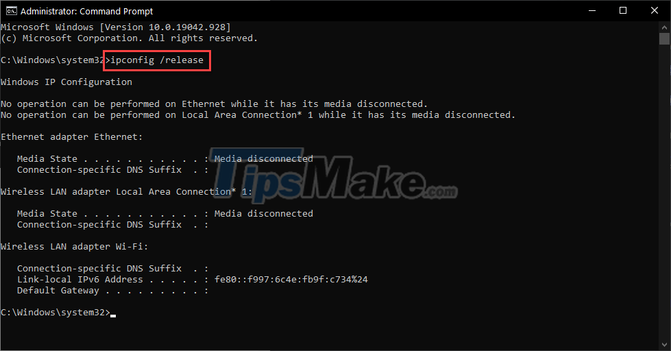 Fix Wi-Fi No Internet Access error Picture 2
