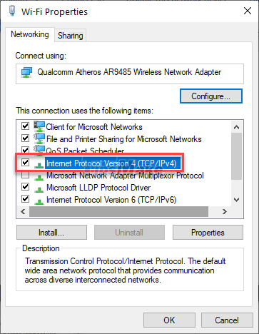 Fix Wi-Fi No Internet Access error Picture 9