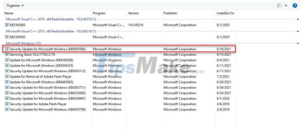 Picture 1 of How to Fixed error 0x0000011b could not be printed when printing over the network