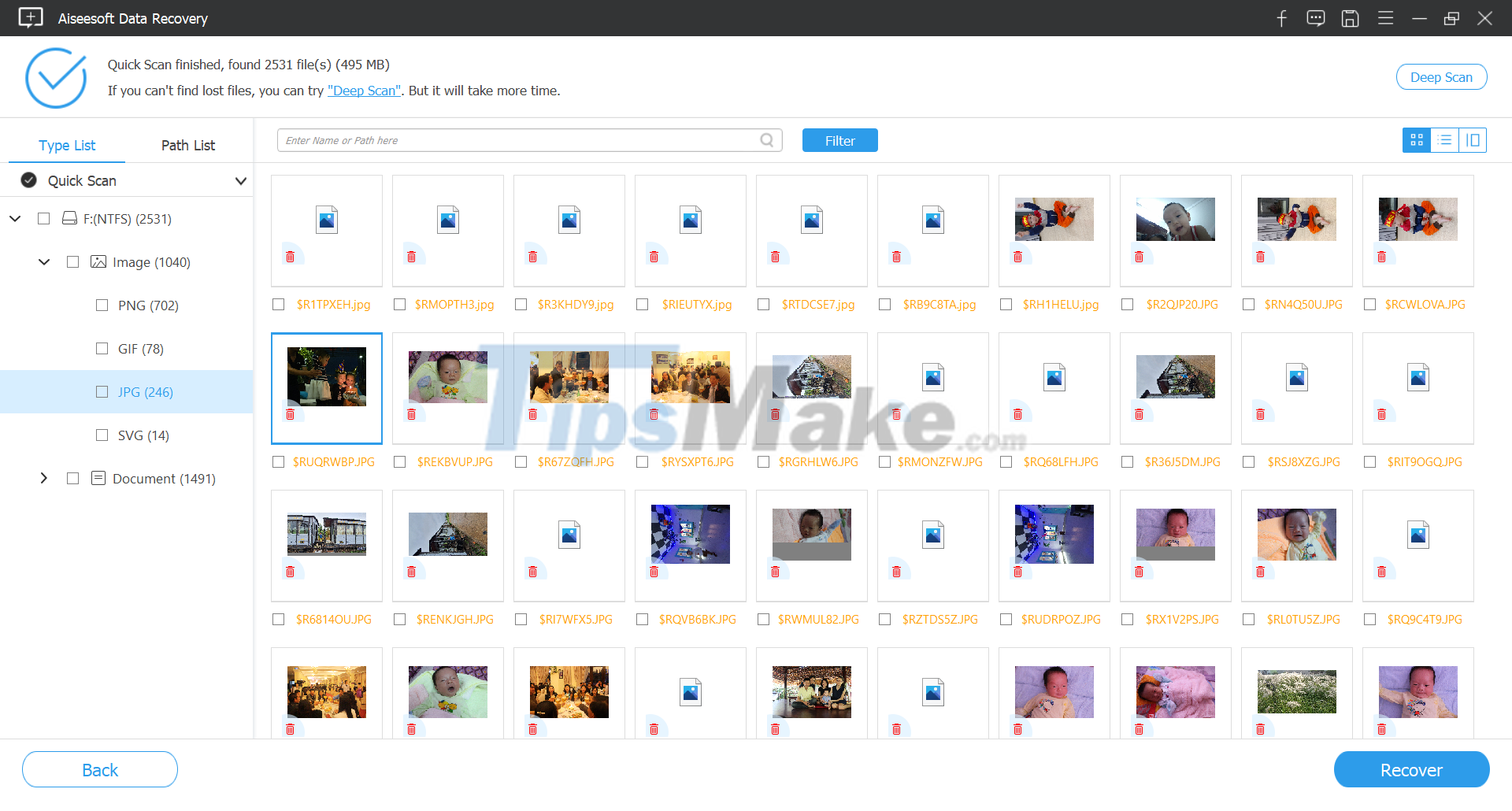 Free license Aiseesoft Data Recovery data recovery software on the computer costs 49.95 USD Picture 5