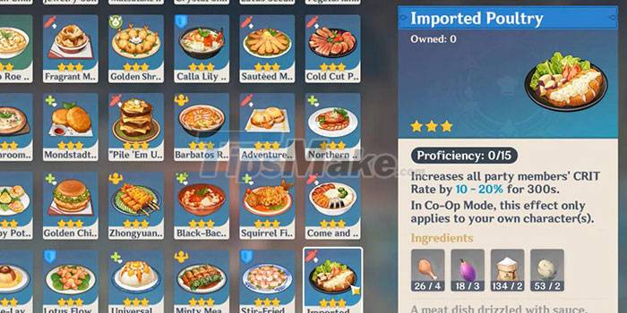 Genshin Impact: How to Unlock Hidden Recipes Picture 5