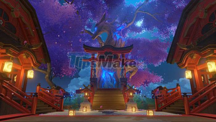 Genshin Impact: Instructions to collect lightning seals to receive the magic Sakura tree reward Picture 1